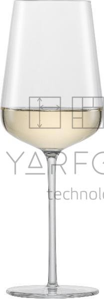 Бокал для белого вина 406 мл, h 22,5 см, d 8 см, VERVINO