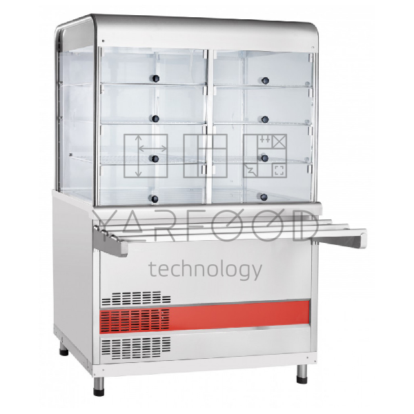 Прилавок холодильный Abat Аста ПВВ(Н)-70КМ-С-НШ