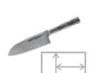 SBA-0094/K Нож кухонный "Samura Bamboo" Сантоку 160мм, AUS-8