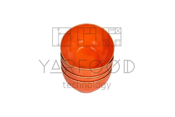 Porland Набор мисок 14 см Сизонс , 500 мл (4 предмета) оранжевый