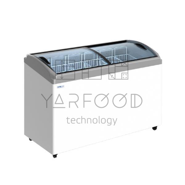 Морозильный ларь ITALFROST СFT500С с гнутыми стеклами