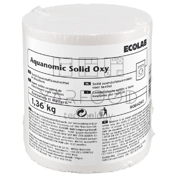 AQUANOMIC SOLID OXY отбеливатель твердый на основе кислорода, Ecolab, 1,36 кг
