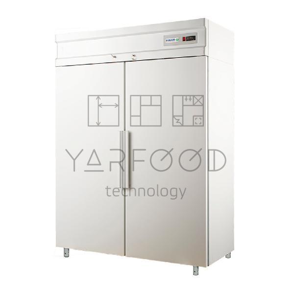 Шкаф холодильный фармацевтический POLAIR ШХКФ-1,4 (0,7-0,7)