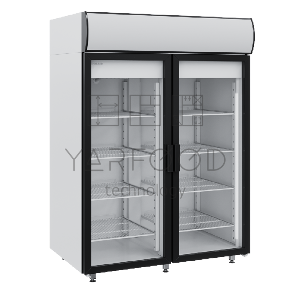 Шкаф холодильный POLAIR DM114-S 