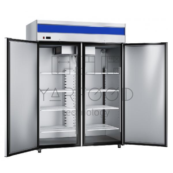 Шкаф холодильный Abat ШХн-1,4-01 нерж. ВЕРХНИЙ АГРЕГАТ
