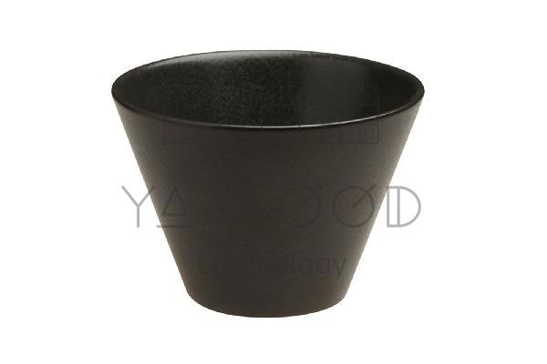Чаша коническая d 12 см h 8 см 400 мл фарфор цвет черный Seasons