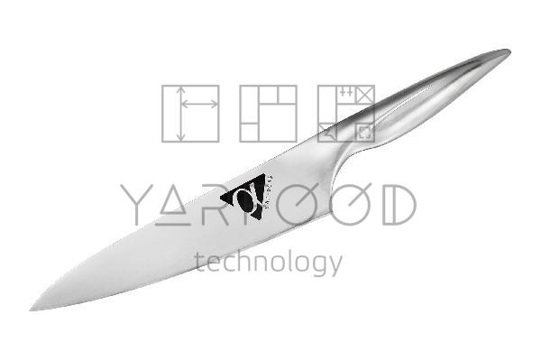 SAF-0085/K Нож кухонный "Samura ALFA" Шеф 201 мм, AUS-10
