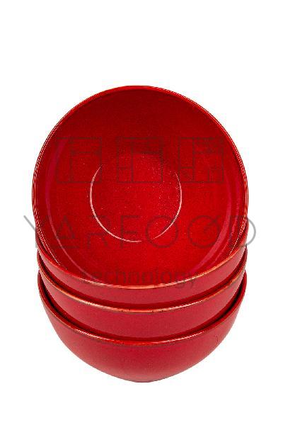 Porland Набор мисок 14 см Сизонс , 500 мл (4 предмета) красный