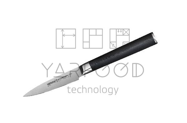 SM-0010/K Нож кухонный "Samura Mo-V" овощной 90 мм, G-10