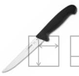 Обвалочный нож Черный 14 см