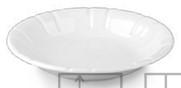 Тарелка Суповая из Поликарбоната 18,5 см Белая
