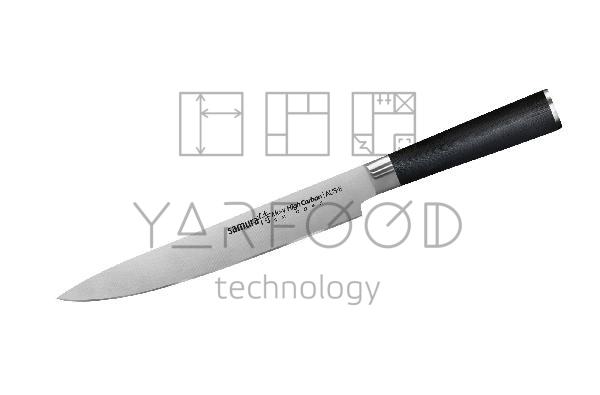 SM-0045/K Нож кухонный "Samura Mo-V" для нарезки 230 мм, G-10