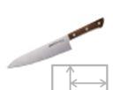 SHR-0085WO/K Нож кухонный "Samura HARAKIRI" Шеф 208 мм, корроз.-стойкая сталь, ABS пластик