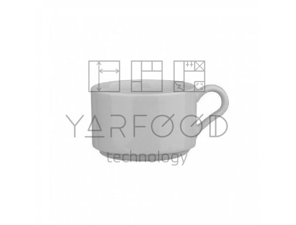 Чашка чайная stackable ф.Практик, емк.200 см3 белье 1с