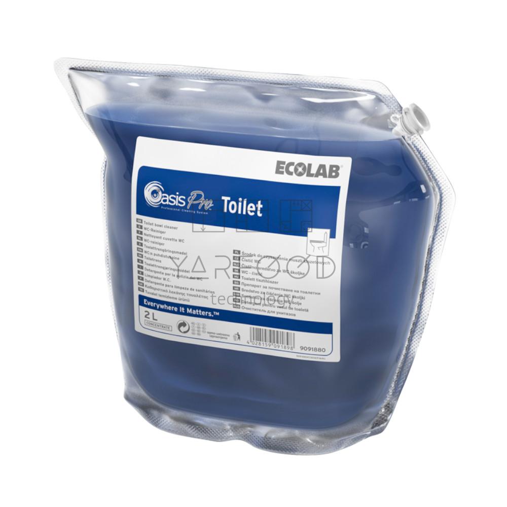 OASIS PRO TOILET 2L кислотное моющее средство для унитазов, Ecolab
