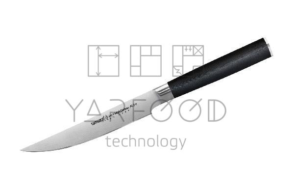SM-0031/K Нож кухонный "Samura Mo-V" для стейка 120 мм, G-10