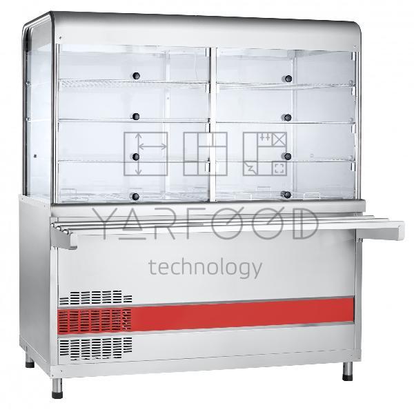 Прилавок холодильный Abat Аста ПВВ(Н)-70КМ-С-03-НШ